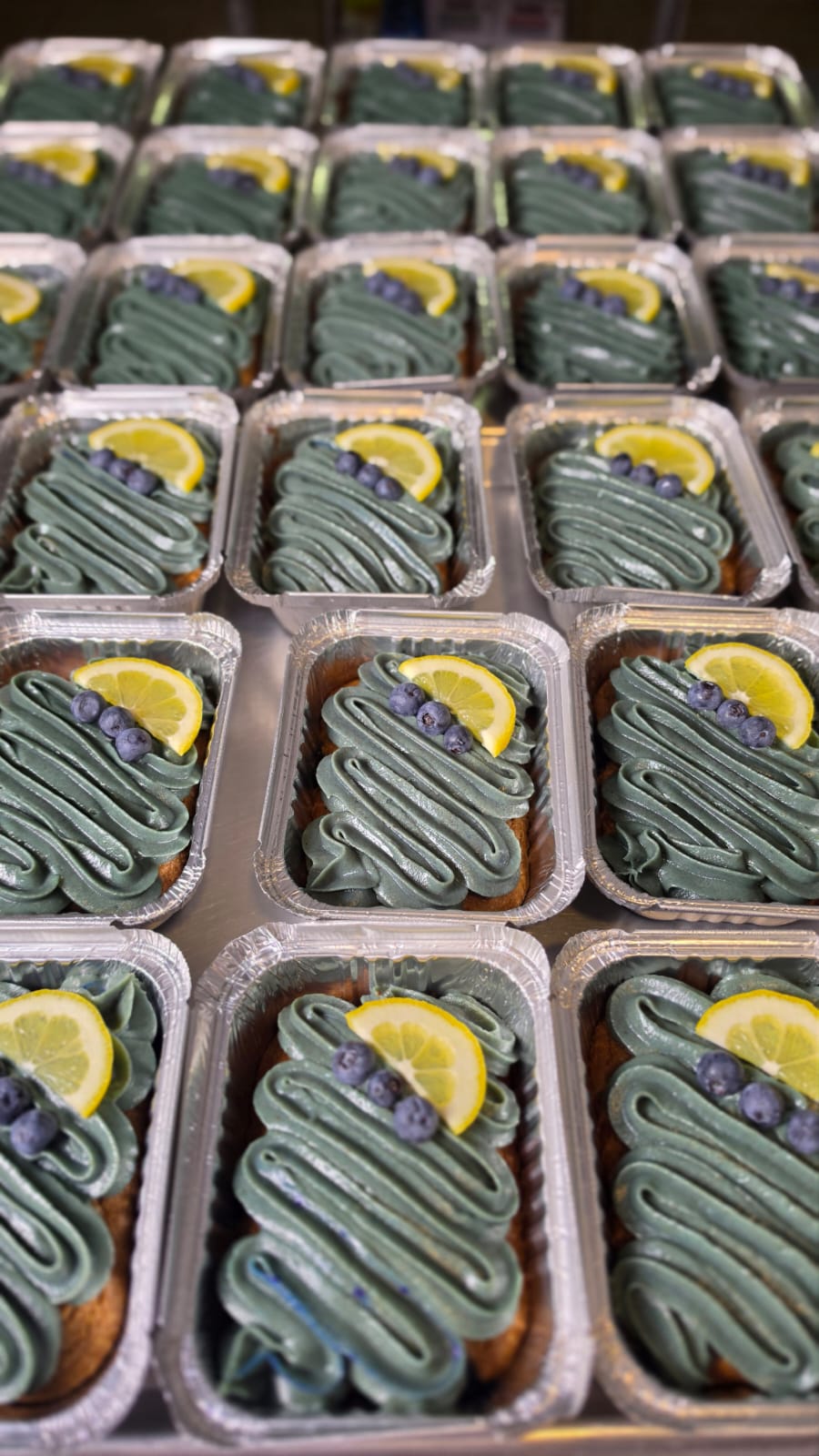 Mini Cake de Limón & Blueberry